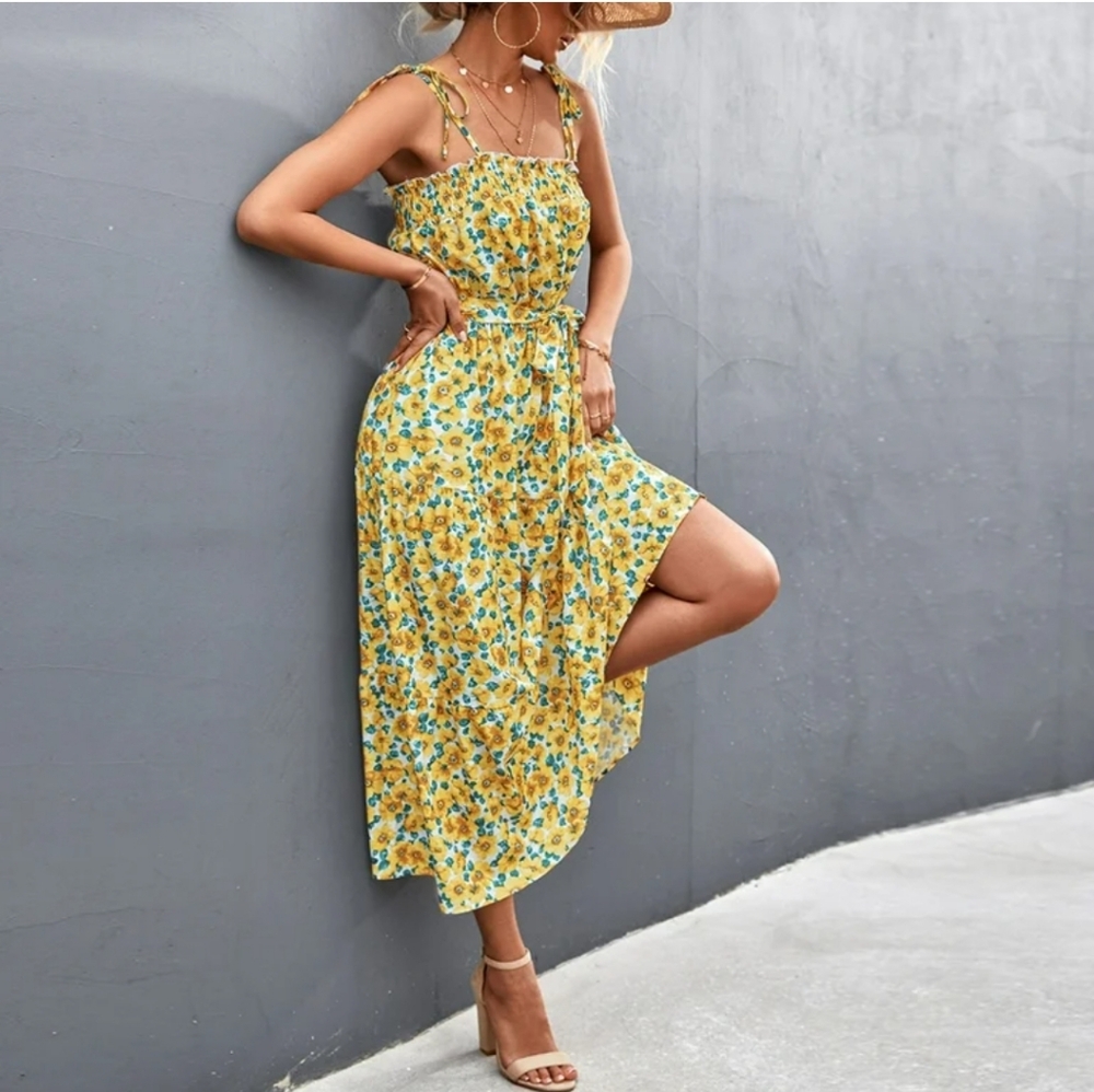 &merci midi dress